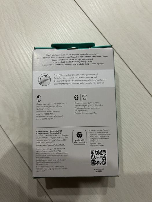 Mouse Logitech Signature  silent M650L Nou