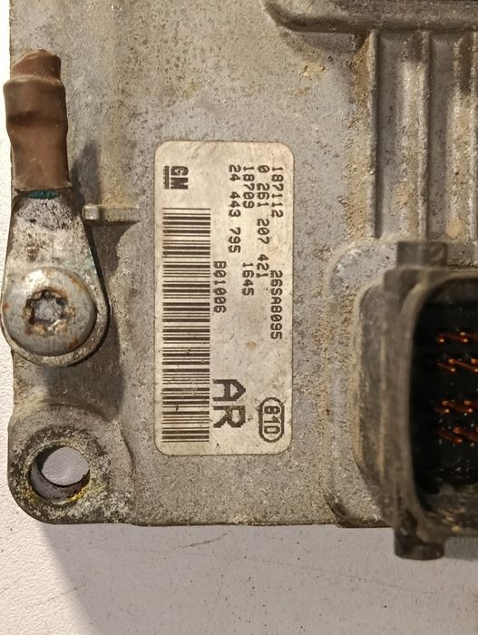 Комплект ECU компютър + имобилайзер + ключ за Opel Corsa 1.0 Z10XE