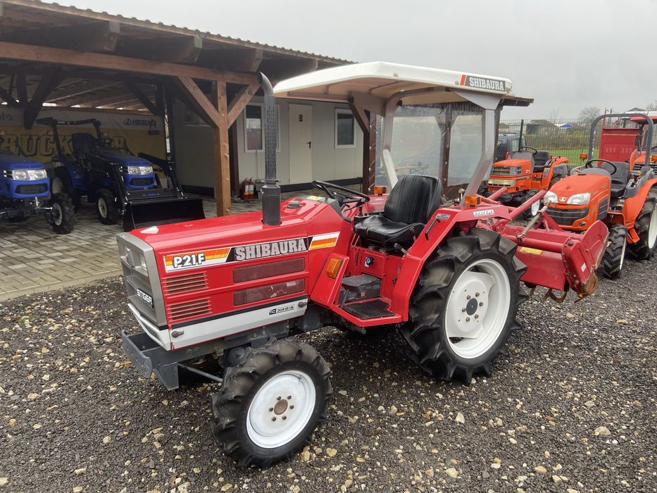 Tractor japonez Shibaura P21, 4x4, 21cp, + freza