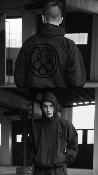 Yeezy x Gosha Rubchinskiy • Вестник Трибун • Худи, ветровка и панталон