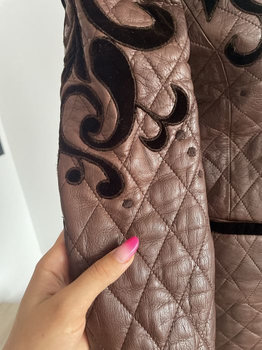 Costum din piele naturala Valentino Garavani