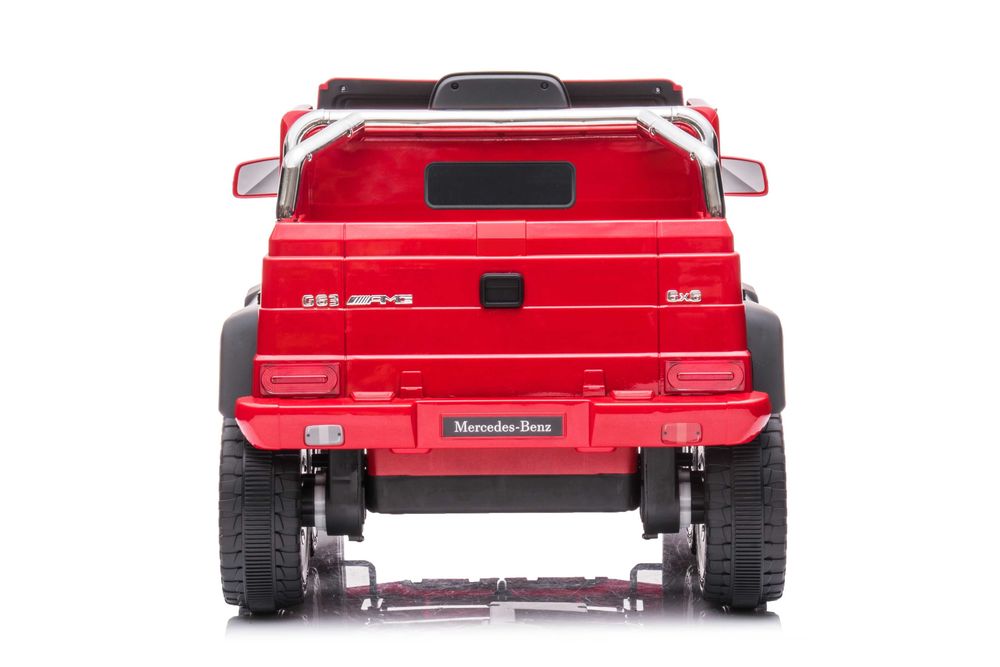 Masinuta electrica Mercedes G63 6x6 210W 12V 10Ah RED