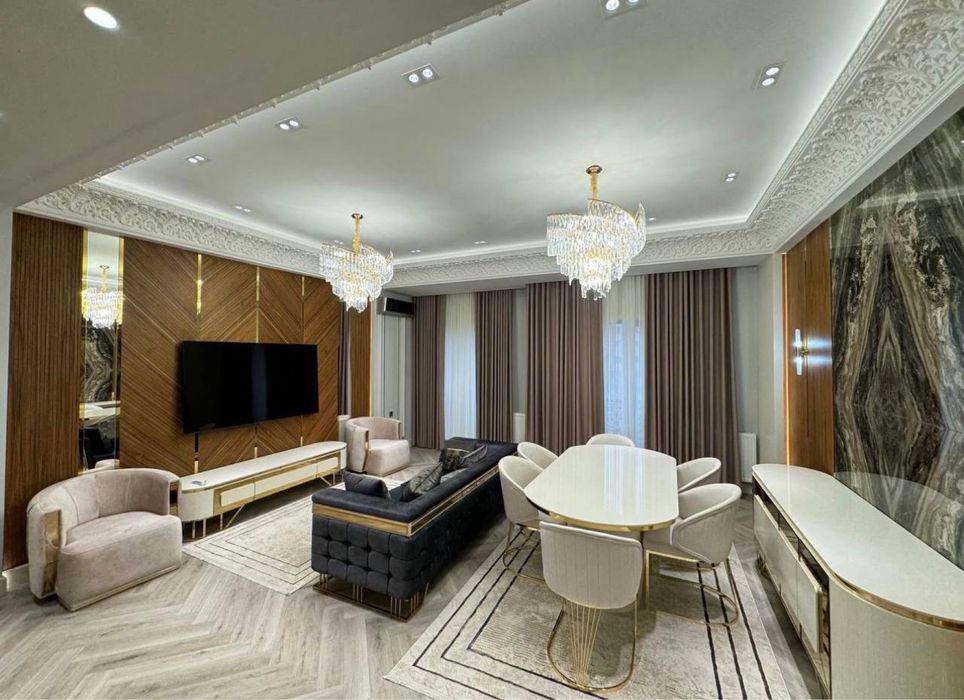 Ташкент Сити-Gardens! Сдается 3-х комнатная квартира после ремонта!