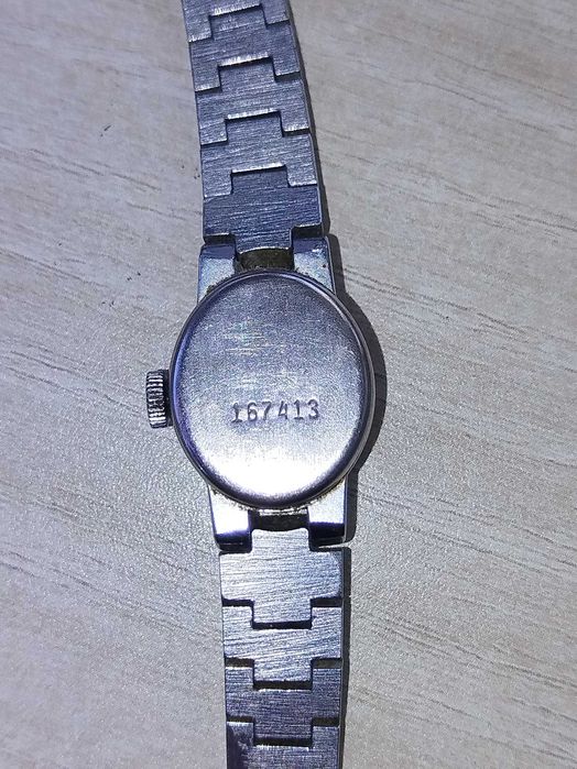 Дамски механичен часовник Чайка – 17 камъка, СССР