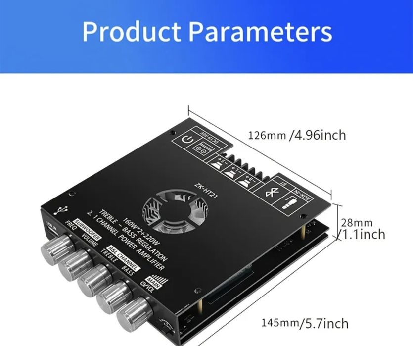 Продам усилитель ZK HT21