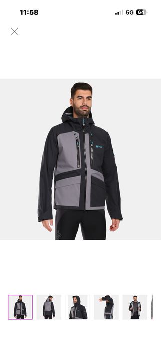 Ски яке (hardshell) KILPI (носено два пъти)