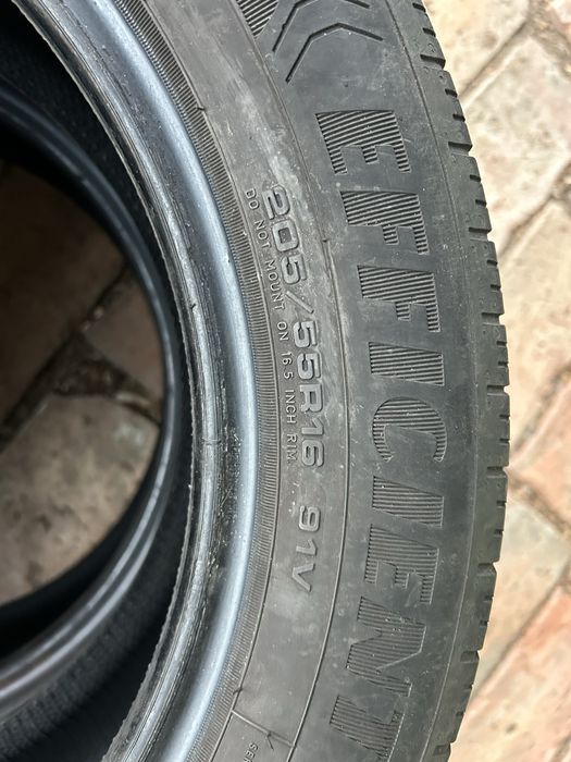 Cauciucuri vara second hand Goodyear EfficientGrip 205/55 R16 91V