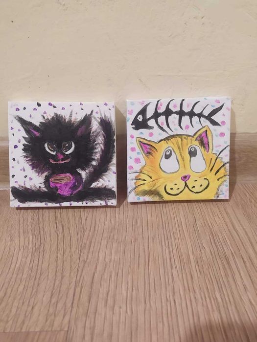 Рисувани Пана. Котки