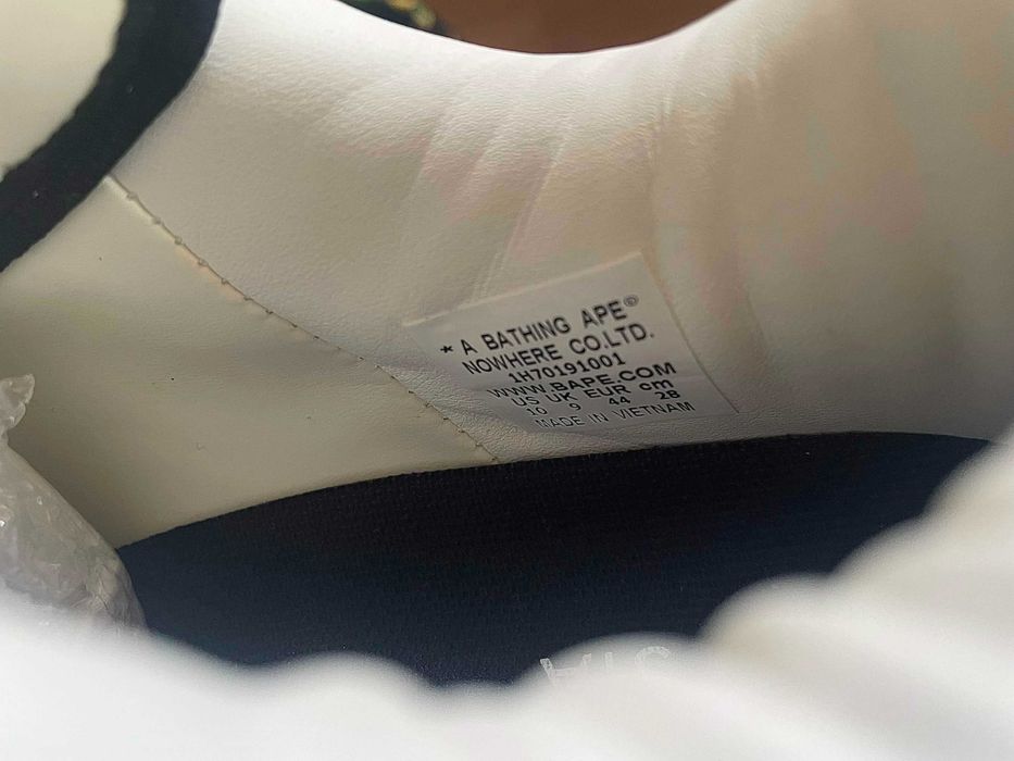 Bape Sta Patent Leather (Black&White)