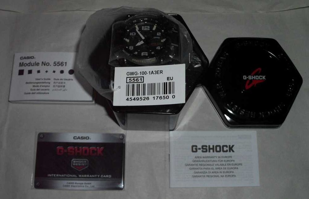 Vand ceas CASIO G-SHOCK Mudmaster GWG-100-1A3ER NOU