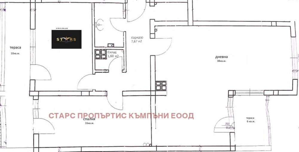 Продажба 3-стаен гр. Варна - Център 126m²