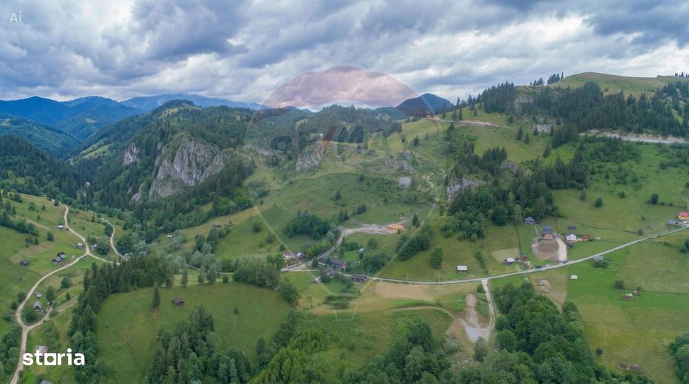 Teren2058mp Dambovicioara la poalele parcului National Piatra Craiului