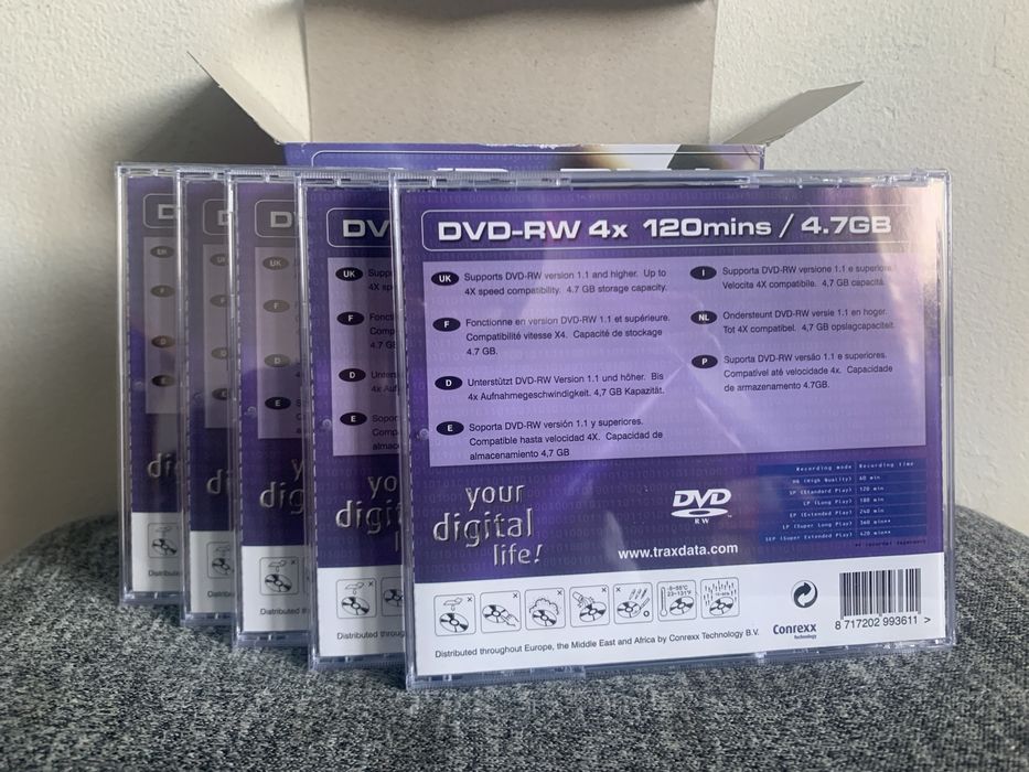 Dvd-rw Traxdata диски