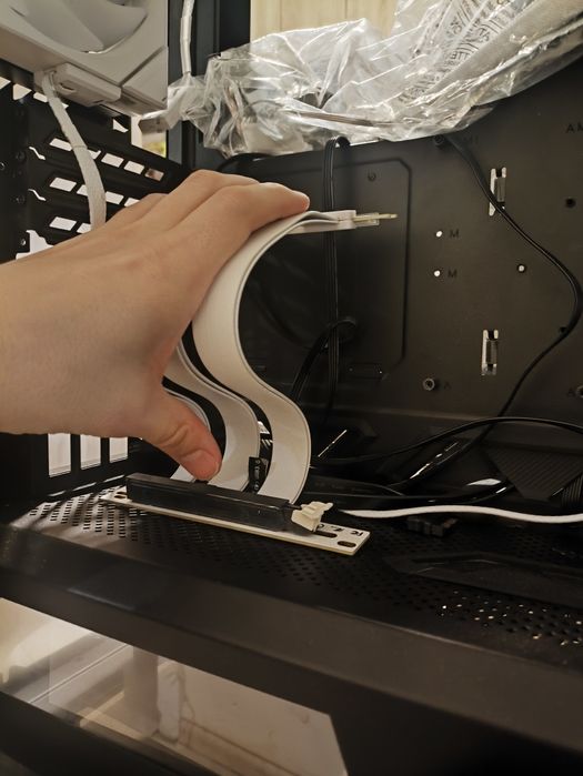 Raiser PCI-E x16 5.0 for GPU 24 см