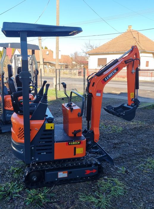 Miniexcavator NOU~Lubeck EX121W~Livrare la domiciliu