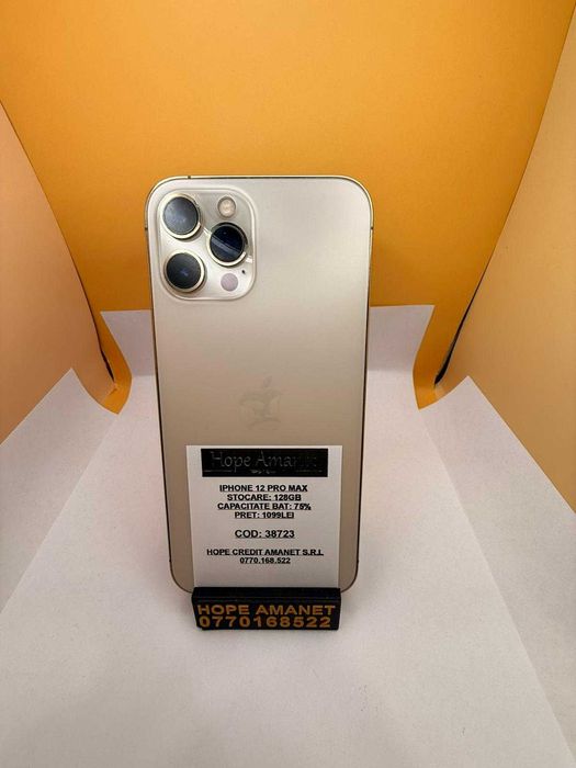 Hope Amanet P1/IPHONE 12 PROMAX 128GB/75% BAT #38723