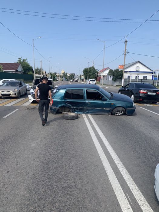 Гольф 3 аварийный