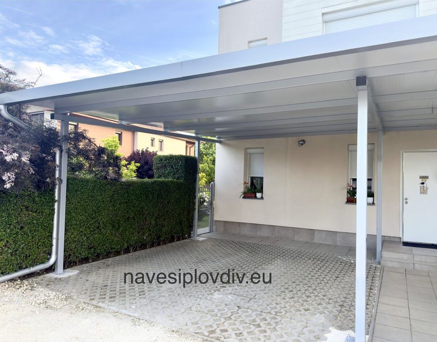 Навеси от термопанел. Изработка и монтаж. С възможност за остъкление