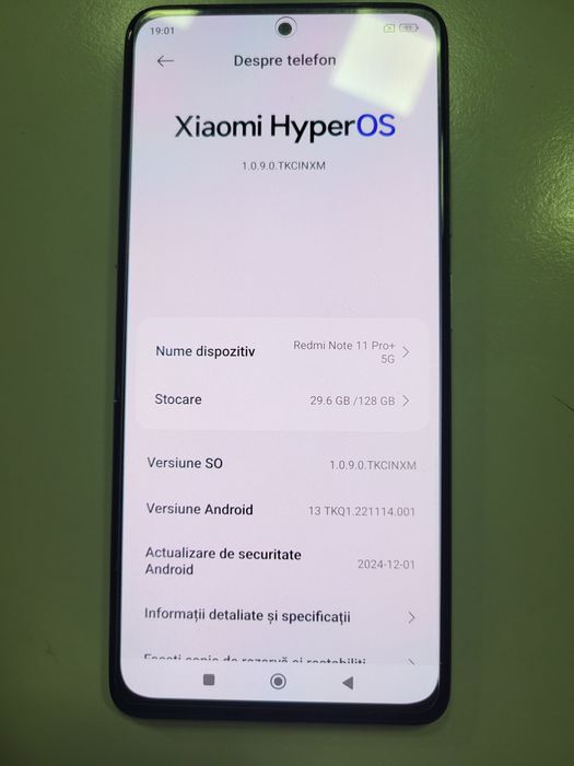 Redmi Note 11 PRO PLUS 5G Impecabil ca Nou Poze Reale