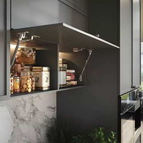 IKEA - Metod. Piston cu amortizare pe gaz: 100N. Feronerie usi mobila.