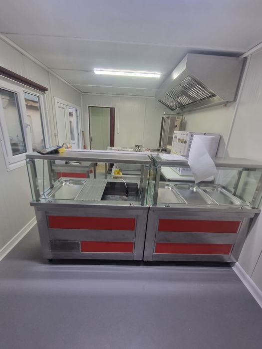 Container echipat pentru FAST-FOOD