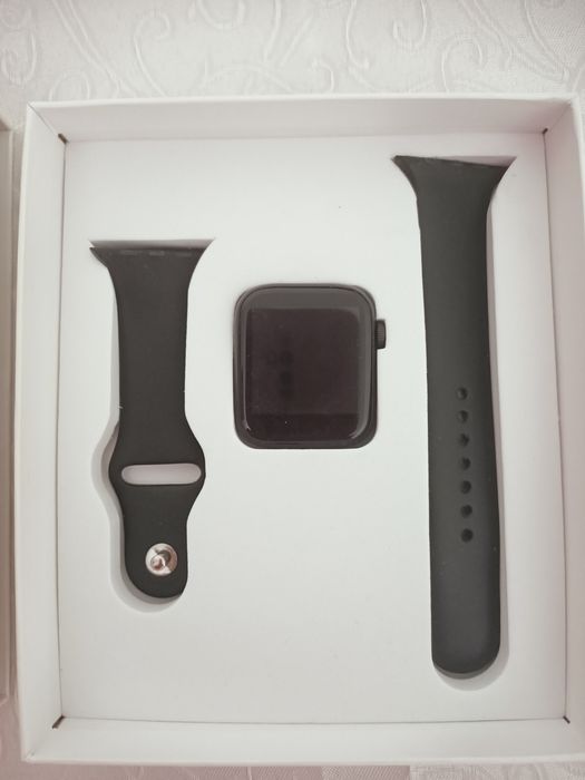 Часы смарт WATCH  Т500   черные новые