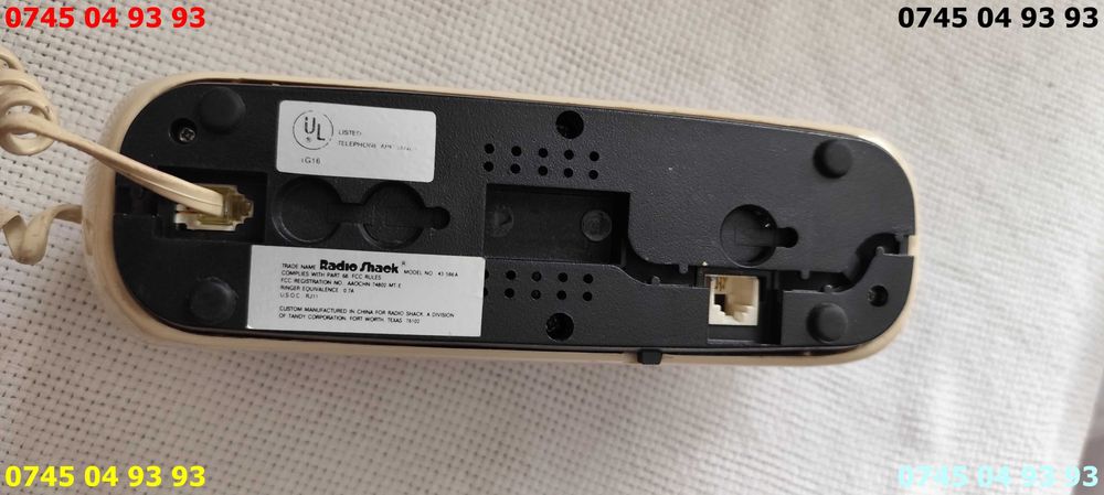 interfon telefon Radio Shaek 43 586 functie puls si ton