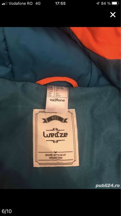 Geaca Wed’ze de ski