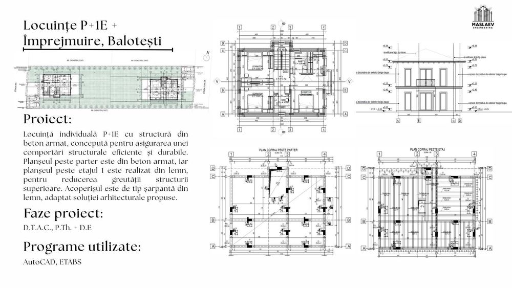 PROIECTARE Case și Blocuri – Pachet complet