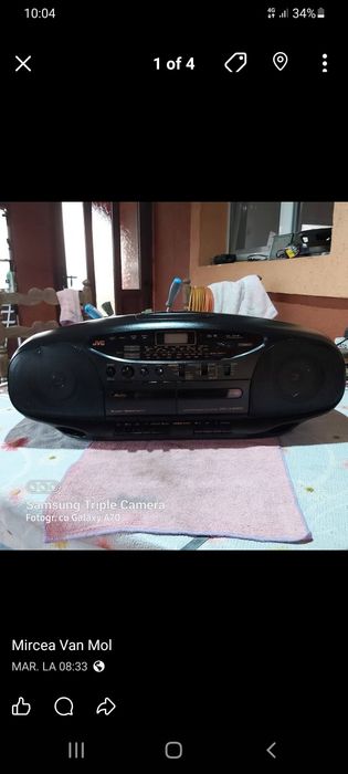 Casetofon JVC RC-X520 și Sharp