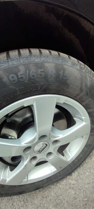 Jante aliaj și roti pe 15