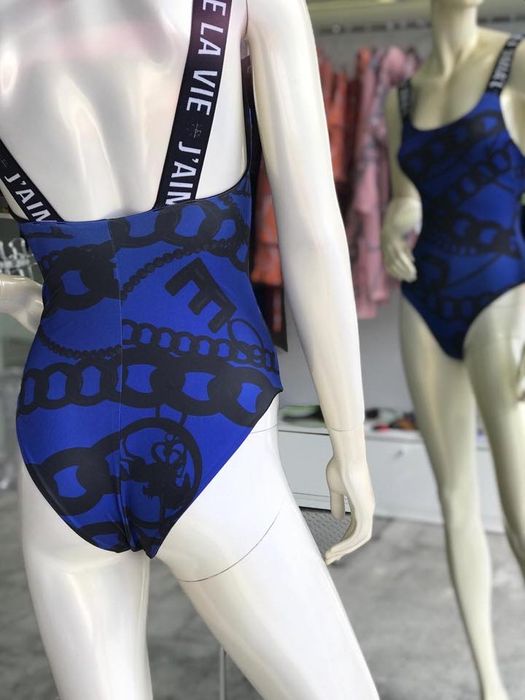 KUSEVA CKFS цял бански костюм с принт