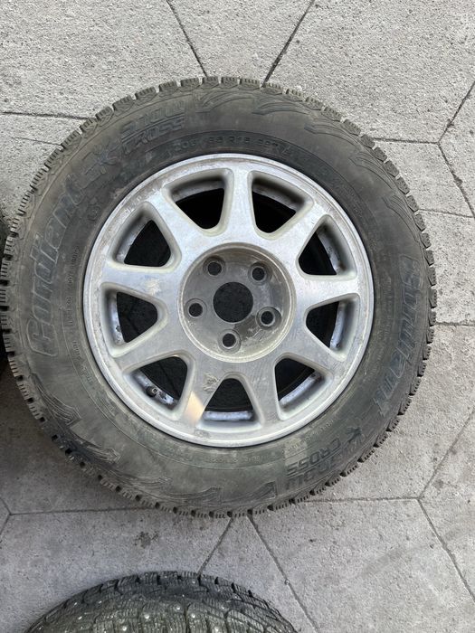 Шины с дисками шипованые зима 205/65/15