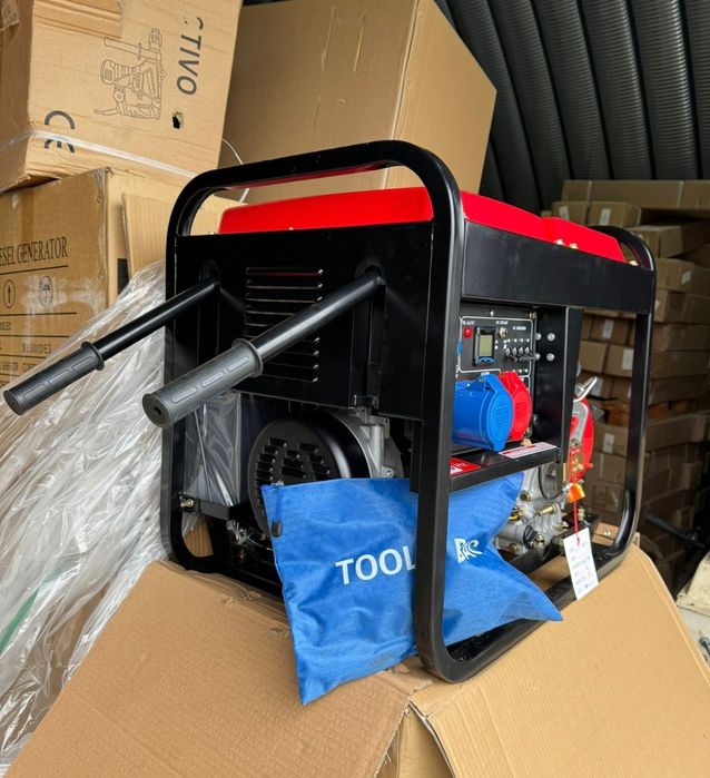 Дизелов генератор 7.5кв с електрически стартер