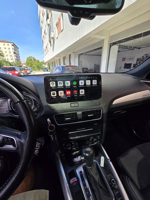 Navigatie android Audi Q5 Carplay Waze YouTube