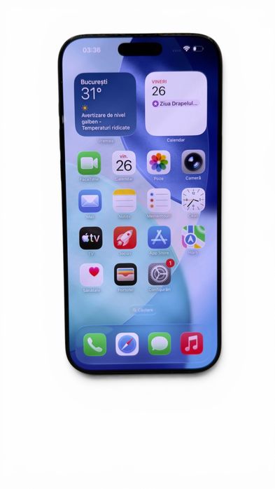 iPhone 16 Pro Max Black Titan 256GB Baterie 100%