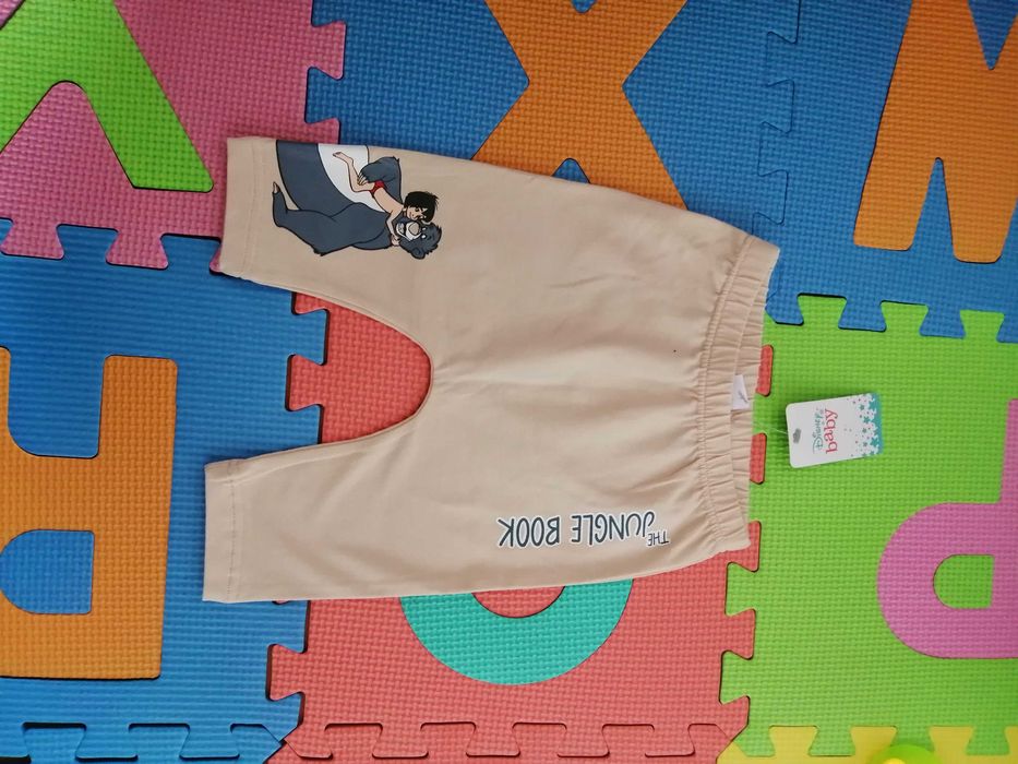 Нови бебешки дълги панталони от 0-3м. 62 см. и бебешки панталони 68 см