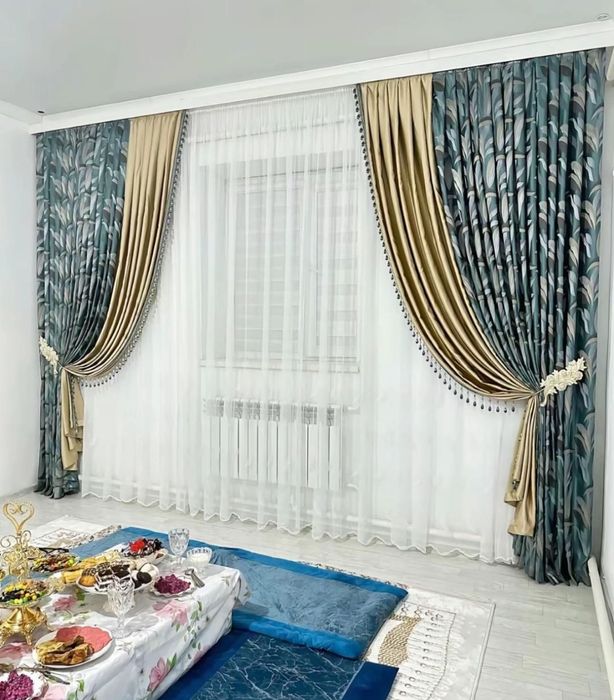 Ресторан ва туйхоналрга пардалар стул чехоллар дастурхон ва сахналар