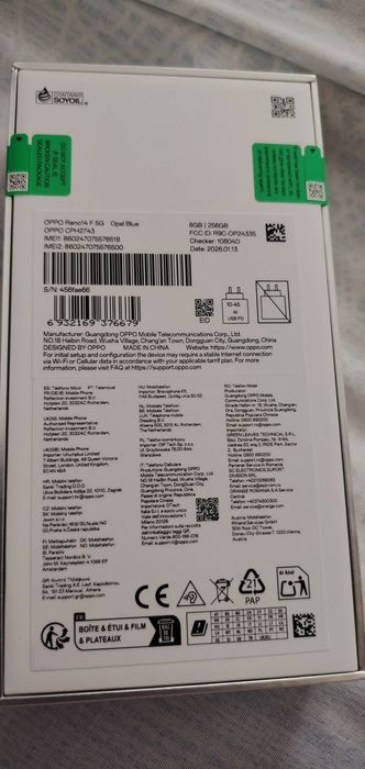 Oppo Reno 14F 5G 256GB