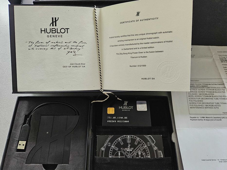 Hublot King Power Oceanographic 4000 Full Set