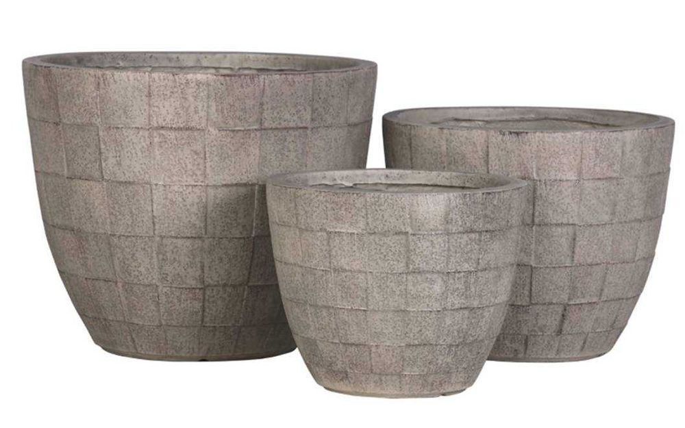 Ghivece ciment pentru amenajări exterioare HoReCa și spații publice