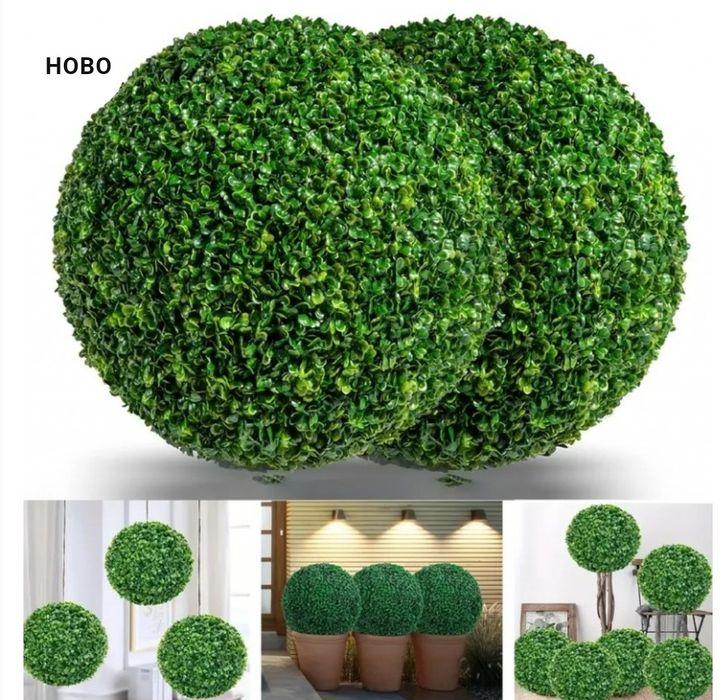 Трева Чемшир изкуствено растение топка три размера