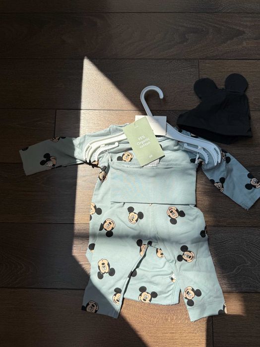 H&M нов комплект Мики Маус
