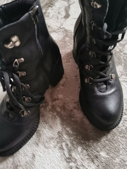 Дамски боти естествена кожа