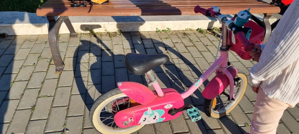Bicicleta b-twin 14 inch