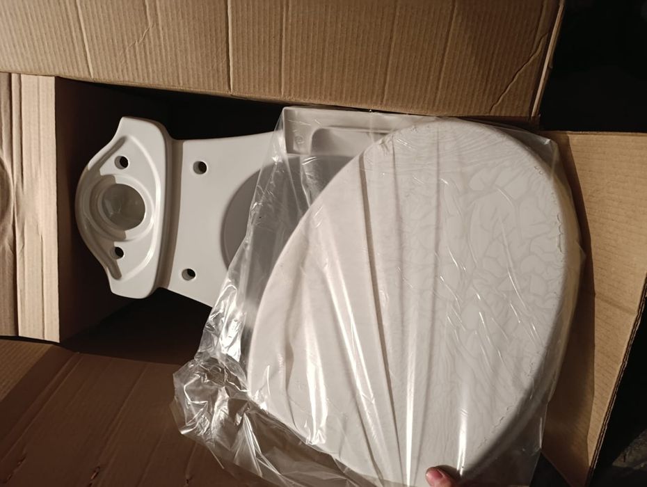 Унитаз универсал цветбелый