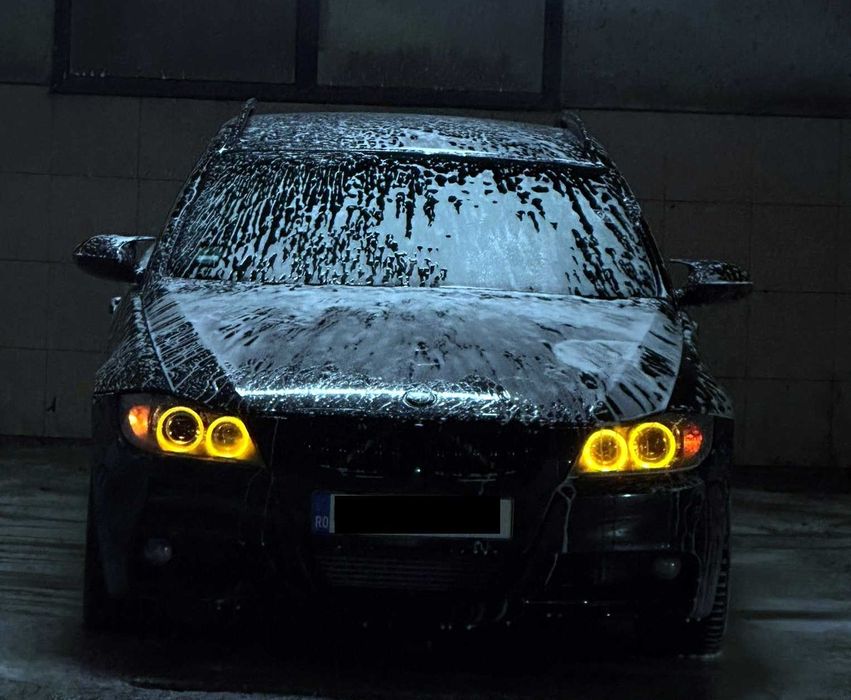 LED Marker BMW alb portocaliu E90 E91 seria 3 2005-2008 sedan touring