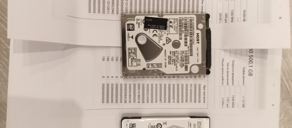 Продам HDD 2,5" 500Gb и 1000Gb