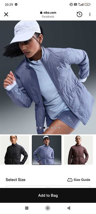 Ново яке nike L размер