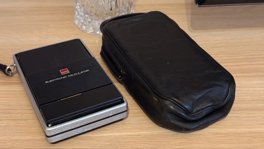 Calculator buzunar Sharp EL 814 led